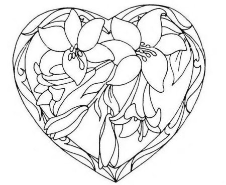 Витраж раскраска