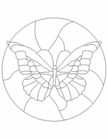 Витражные трафареты