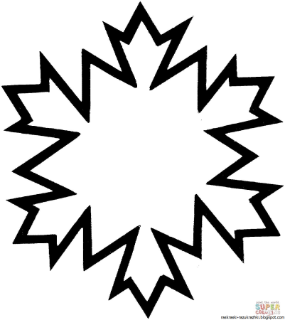 Вытынанки снежинки