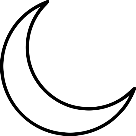 Полумесяц с узором