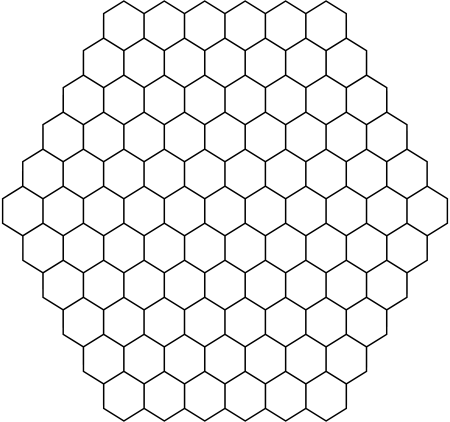 Соты для раскрашивания