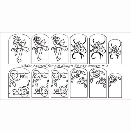 Шаблоны для ногтей рисунки