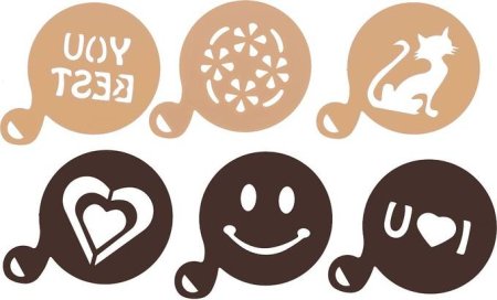 Трафарет для капучино