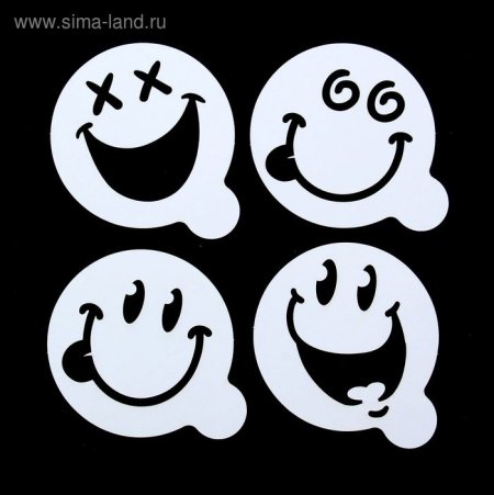 Трафареты для кофе