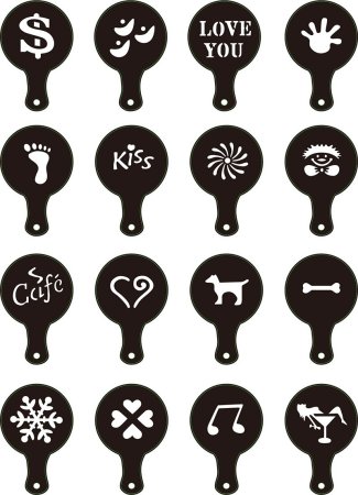 Трафарет для капучино