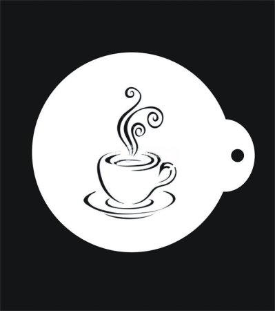 Coffee Barista Stencils набор