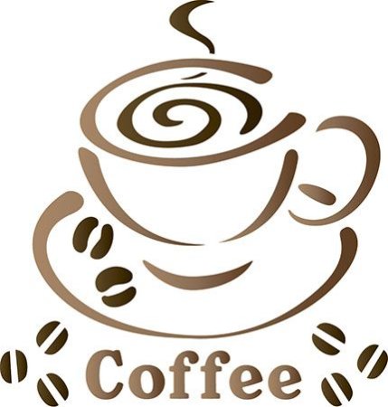 Трафарет Кружка кофе