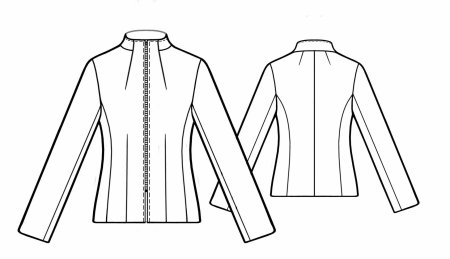 Крой куртки