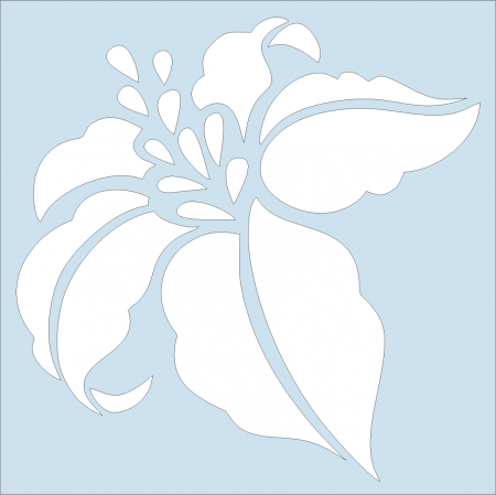 Трафаретные узоры на стены