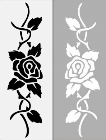 Трафареты для декора стен