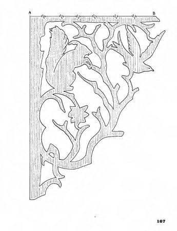 Прорезная резьба по дереву трафареты чертежи