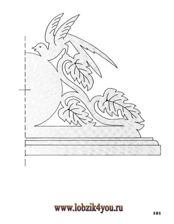 Трафареты для резьбы по дереву фрезером