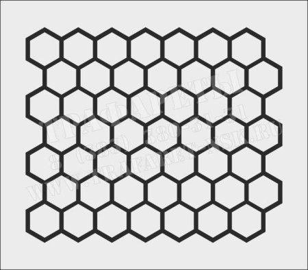 Сетка из шестигранников