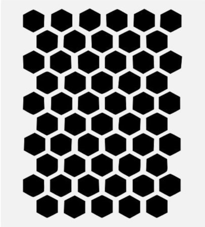 Трафарет для сот для торта