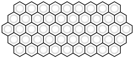 Прозрачные пчелиные соты