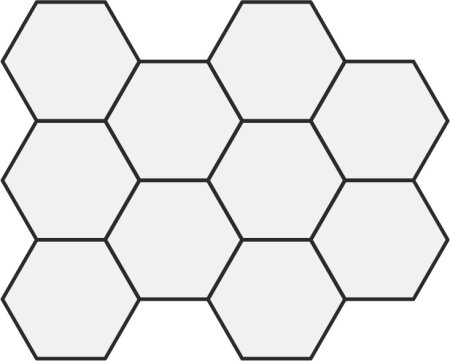 Шестигранник для футбольного мяча