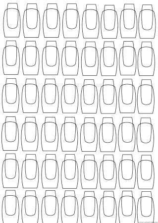 Ногти раскраска