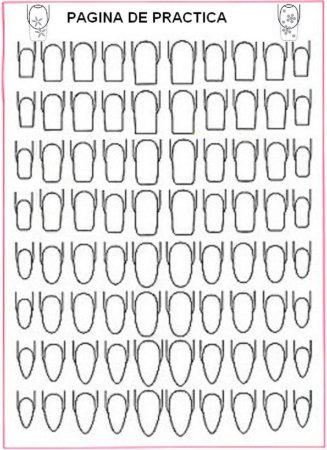 Формы ногтей для распечатки