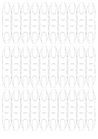 Трафарет для ногтей