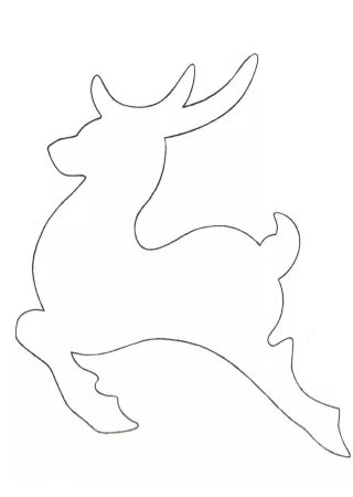 Новогодние силуэты для плоттера