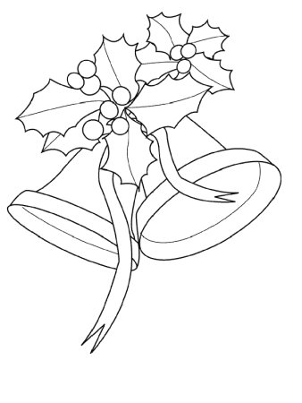 Новогодний витраж трафарет