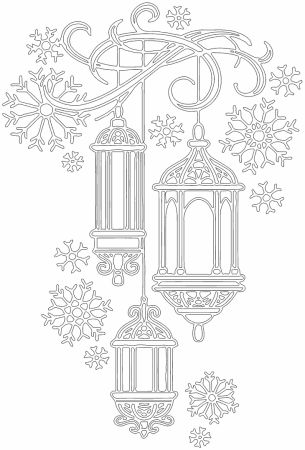 Новогодние трафареты для витражной росписи