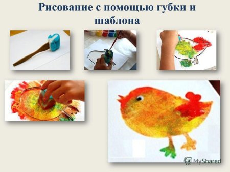 Метод набрызга в рисовании