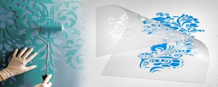 Трафареты для окрашивания стен