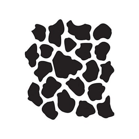 Шкура жирафа рисунок трафарет