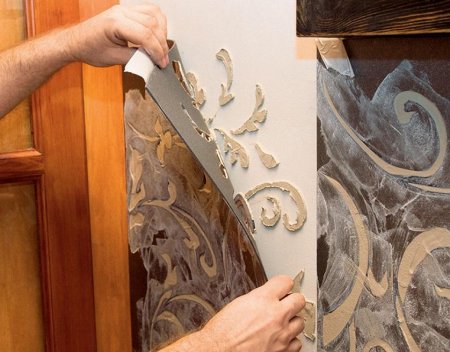 Трафареты для декоративной штукатур