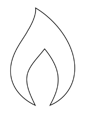 Вечный огонь для срисовки