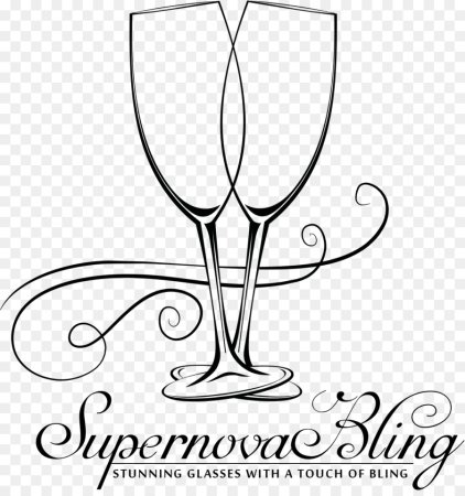 Раскраска бокал