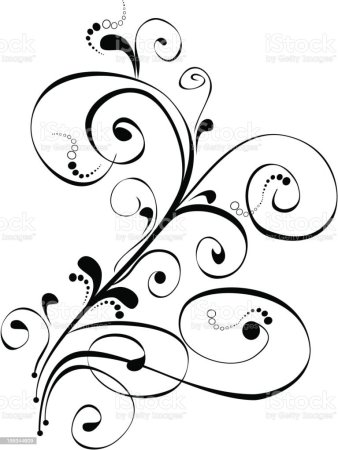 Трафарет узоров для росписи бокалов