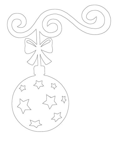 Трафареты на новый год для вырезания на окно