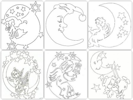 Трафарет "окна"