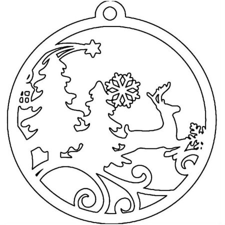 Новогодние уголки на окна