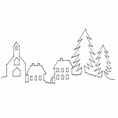 Трафарет "олени"