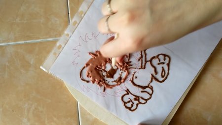 Рисунки для торта из шоколада