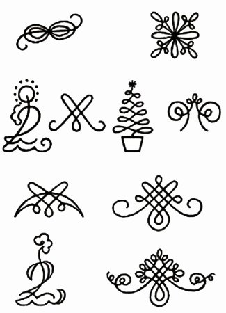 Трафареты для шоколадных украшений