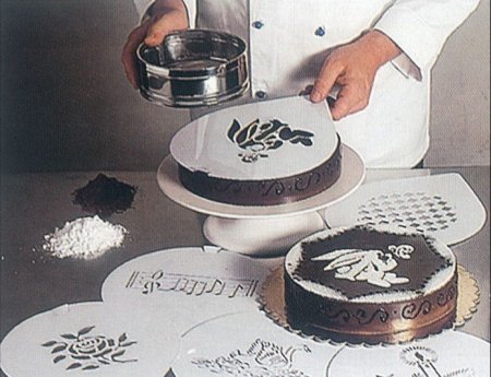 Трафарет для торта