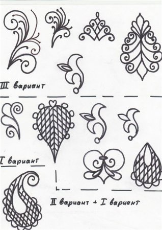 Трафареты для айсинга