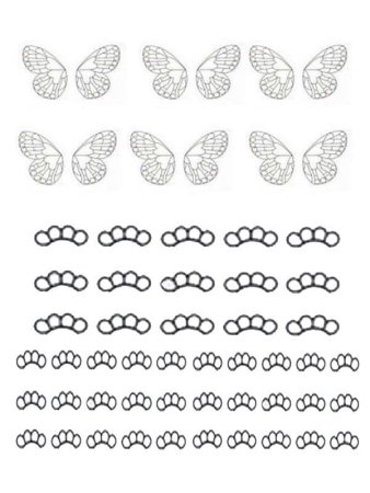 Трафареты для шоколадных украшений