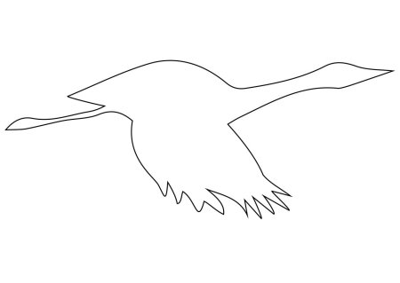 Журавли для вырезания