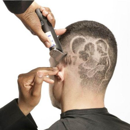 Машинка для узоров на голове стрижки