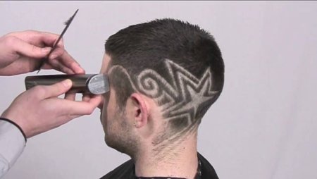 Машинка для узоров на голове стрижки