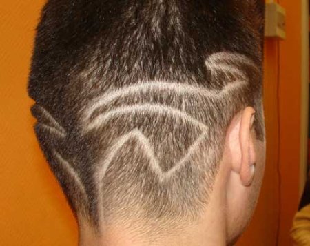 Трафареты для стрижки волос на голове