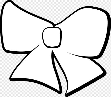 Бантик раскраска