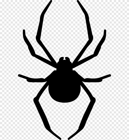 Паук силуэт