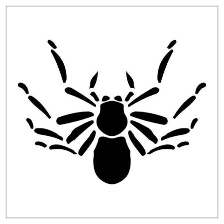 Паук тату эскиз черно белый