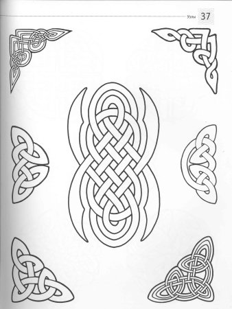 Резьба по дереву Кельтский орнамент